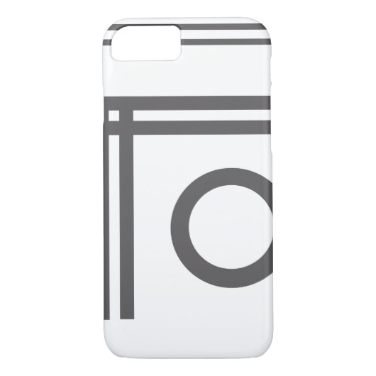 Naadloos Case-Mate iPhone Case (Achterkant)