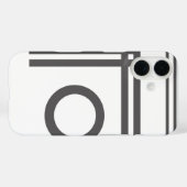 Naadloos Case-Mate iPhone Case (Achterkant (horizontaal))