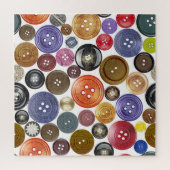 Naadloos chic: high-res Button set Legpuzzel (Verticaal)