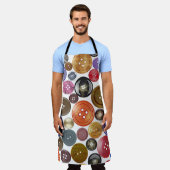 Naadloos chic: high-res Button set Schort (Gedragen)