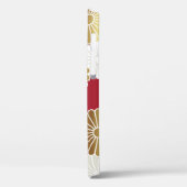 Naadloos chrysanthemumpatroon in de Japanse tra Case-Mate iPhone Case (Achterkant / Links)