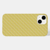 Naadloos citroenpatroon Case-Mate iPhone case (Achterkant (horizontaal))