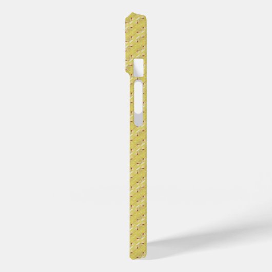 Naadloos citroenpatroon Case-Mate iPhone case (Achterkant / Links)