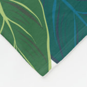 Naadloos citruspatroon.  met de hand getrokken wal fleece deken (Hoek)