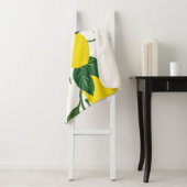 Naadloos citruspatroon.  met de hand getrokken wal sherpa deken (In situ)