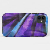 naadloos cubisme paars, blauw abstracte kunst Case-Mate iPhone case (Achterkant (horizontaal))
