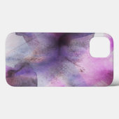naadloos cubisme paarse abstracte kunst Case-Mate iPhone case (Achterkant (horizontaal))