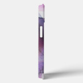 naadloos cubisme paarse abstracte kunst Case-Mate iPhone case (Achterkant / Rechts)