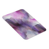 naadloos cubisme paarse abstracte kunst magneet (Rechterzijde)