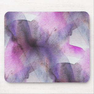 naadloos cubisme paarse abstracte kunst muismat