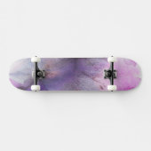 naadloos cubisme paarse abstracte kunst persoonlijk skateboard (Horizontaal)