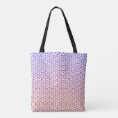 Naadloos cute patroon Tote tas (Achterkant)