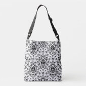 Naadloos Damast  Crossbody Tas (Achterkant)