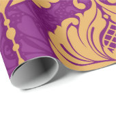 naadloos damesversieringspatroon cadeaupapier (Rol Hoek)