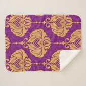 naadloos damesversieringspatroon sherpa deken (Voorkant (horizontaal))