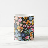 Naadloos decoratief elegant patroon met schattige  koffiemok (Center)