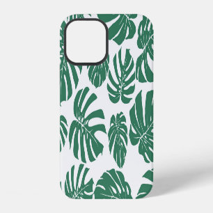 Naadloos decoratief patroon met Monstera-bladeren. iPhone 12 Hoesje
