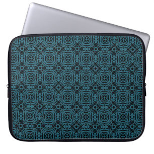 Naadloos decoratief patroon met ornament. laptop sleeve