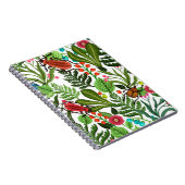 Naadloos decoratief patroon met planten en insecte notitieboek (Rechterzijde)