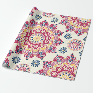 Naadloos decoratief patroon. Vintage. Orientale pa Cadeaupapier