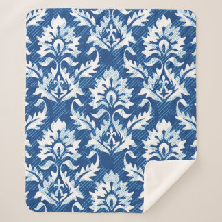 Naadloos demaspatroon sherpa deken