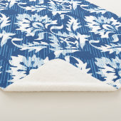 Naadloos demaspatroon sherpa deken (3/4)