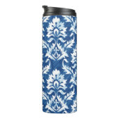 Naadloos demaspatroon thermosbeker (Geroteerd rechts)