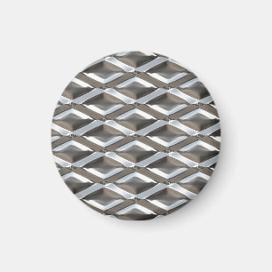Naadloos diamant, gevormd Chrome plaatste metalen Magneet