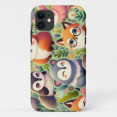 Naadloos dier schattig, patroon Case-Mate iPhone case (Achterkant)