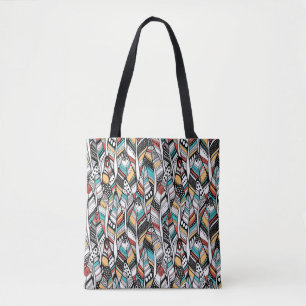 naadloos doezelpatroon doezelen tote bag