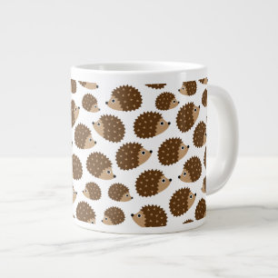 Naadloos egelpatroon (versie 6) grote koffiekop