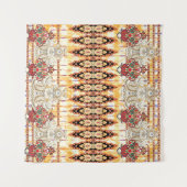 Naadloos etnisch mughaaldfloreel patroon wandkleed (Voorkant (horizontaal))