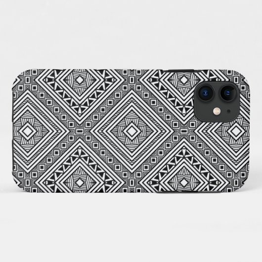 Naadloos etnisch patroon Case-Mate iPhone case (Achterkant (horizontaal))