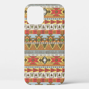 Naadloos etnisch patroon in heldere kleuren Case-Mate iPhone case