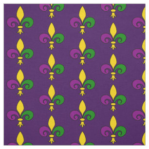 Naadloos fleur-de-lis-patroon stof