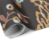 , naadloos Floraal patroon. Handtekening tekst Cadeaupapier (Rol Hoek)