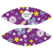 Naadloos Floral Pattern American Football (Panelen)