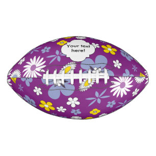 Naadloos Floral Pattern American Football