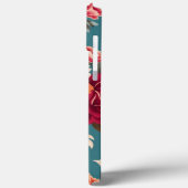 Naadloos Floral Pattern Case-Mate iPhone Case (Achterkant / Links)