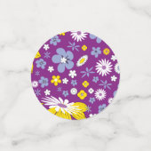 Naadloos Floral Pattern Confetti (Kleine voorkant)