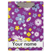 Naadloos Floral Pattern Klembord (Voorkant)