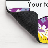 Naadloos Floral Pattern Muismat (Hoek)