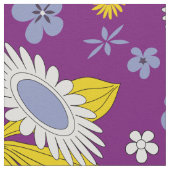Naadloos Floral Pattern Stof (Close Up)