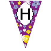 Naadloos Floral Pattern Vlaggetjes (Tweede vlag)
