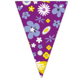 Naadloos Floral Pattern Vlaggetjes (Eerste vlag)