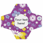 Naadloos Floral Pattern Voetbal (Enkel)
