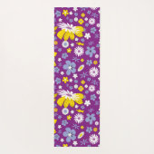 Naadloos Floral Pattern Yogamat (Achterkant)