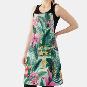 naadloos floreel tropisch patroon met hibiscus en schort (Insitu)