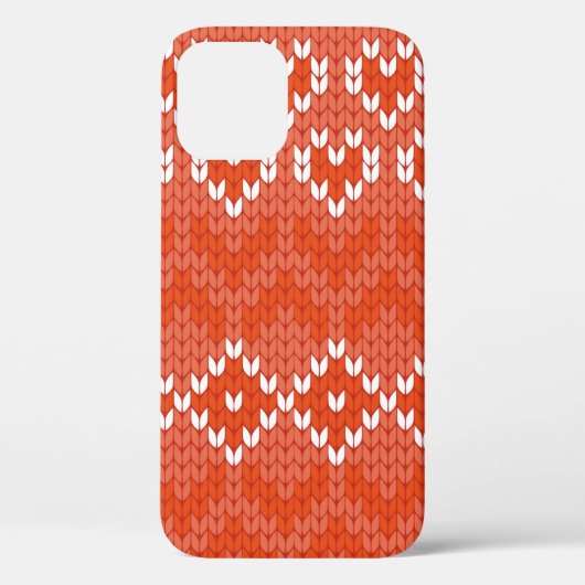 naadloos gebreid geometrisch patroon Case-Mate iPhone case (Achterkant)