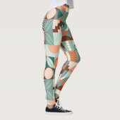 Naadloos geometrisch, abstract mozaïekpatroon. leggings (Rechts)